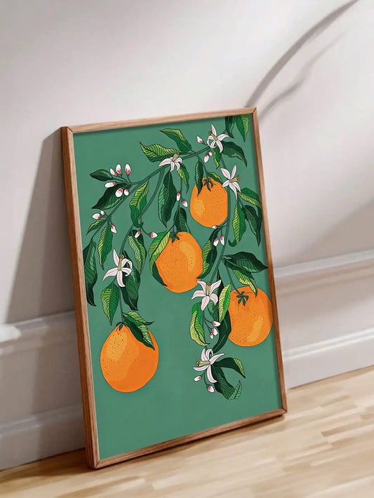 Orange Canvas Wall Art