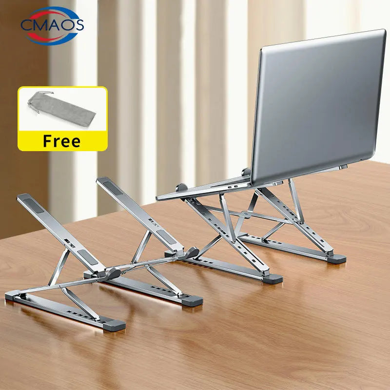 CMASO NEW N8 Adjustable Laptop Stand Aluminum for Macbook Tablet Notebook Stand Table Cooling Pad Foldable Laptop Holder