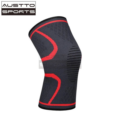 Austto 1PC Knee Guard Knee Support Braces Compression Protection Sleeves for Running Basketball Squats Fitness Workouts