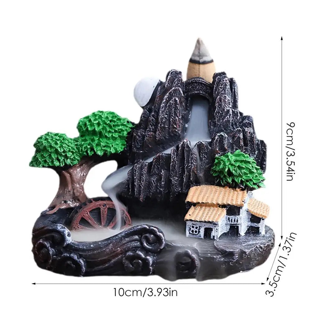 Backflow Waterfall Home Incense Burner