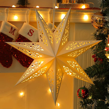 Star Hanging Pendant Christmas Decoration