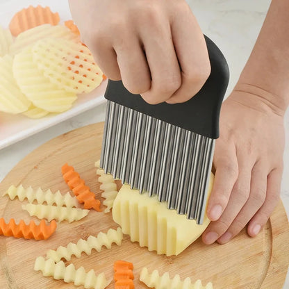 Stainless Steel Crinkle Chip Slicer