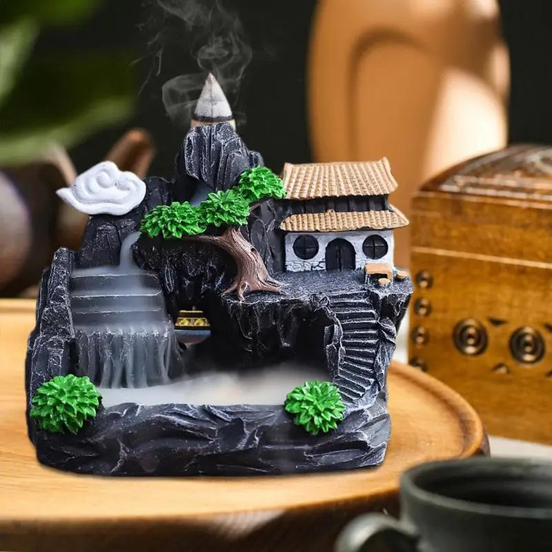 Backflow Waterfall Home Incense Burner