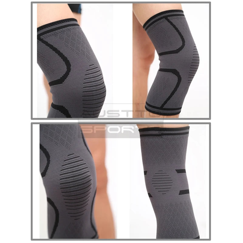 Austto 1PC Knee Guard Knee Support Braces Compression Protection Sleeves for Running Basketball Squats Fitness Workouts