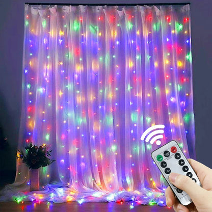 3/4/6M LED Curtain Lights