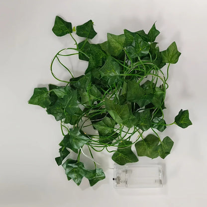 LED Green Ivy Leaf  Fairy Lights