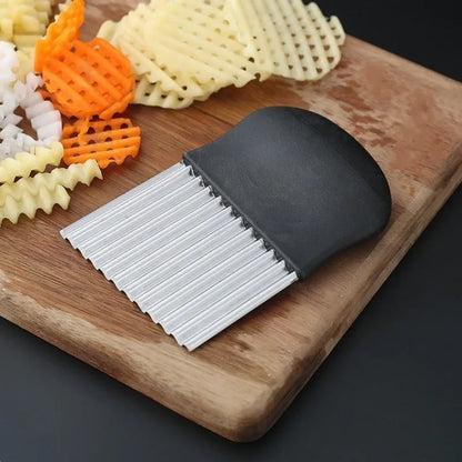 Stainless Steel Crinkle Chip Slicer