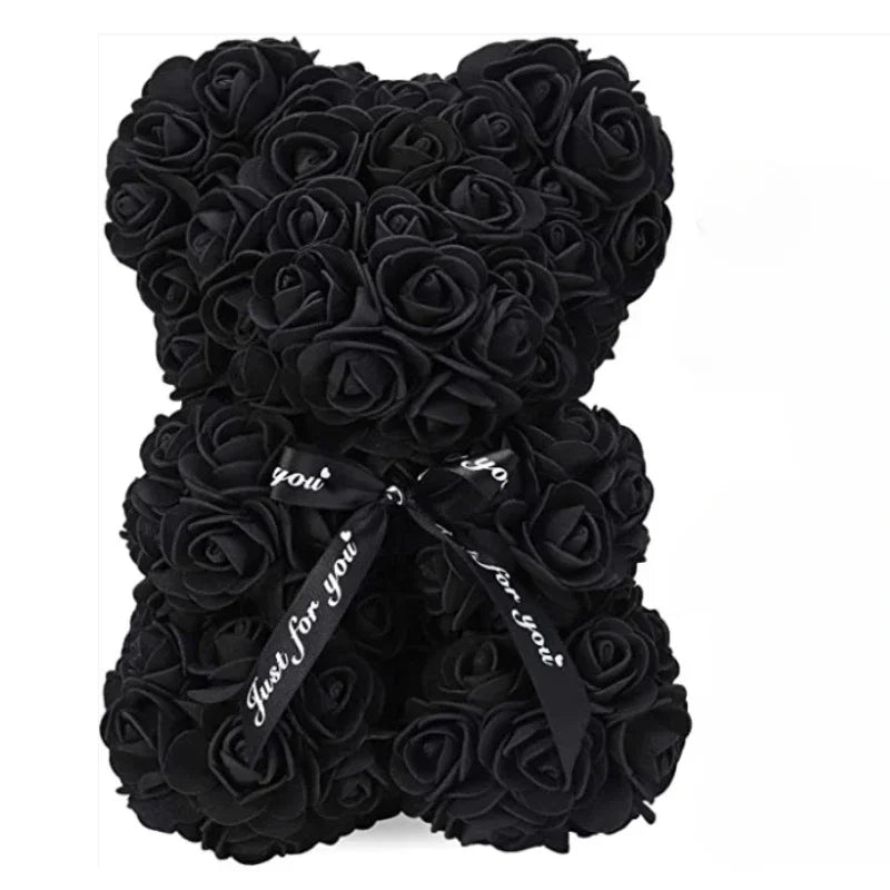 Artificial Flower Eternal Rose Teddy Bear Valentine's Day Gifts