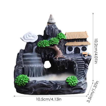 Backflow Waterfall Home Incense Burner