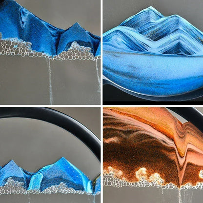 3D Beautiful Moving Sand Art